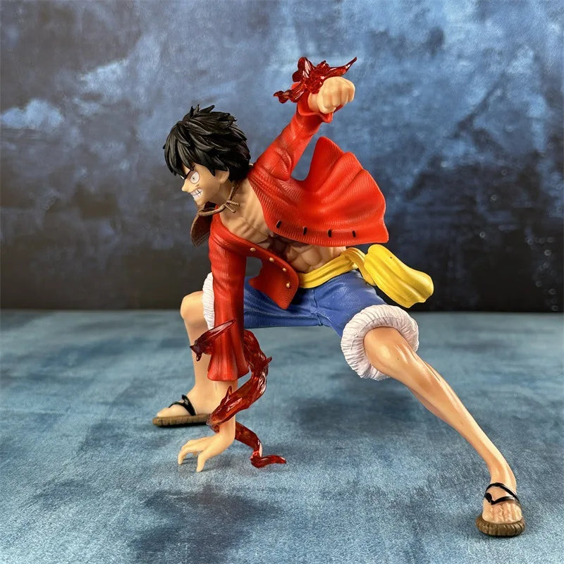 18cm One Piece Monkey D. Luffy Luffy Figures Battle Style Action Figures Anime Collection PVC Model Doll Toys Kid Birthday Gifts 18cm One Piece Monkey D. Luffy Luffy Figures Battle Style Action Figures Anime Collection PVC Model Doll Toys Kid Birthday Gifts